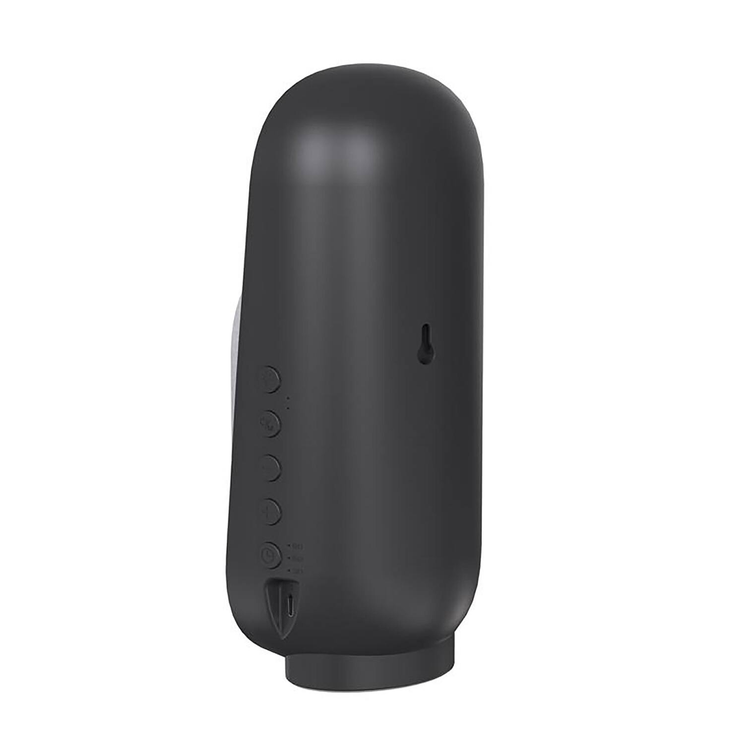 Back. Priority Products - 4-in-1 Natural Sound Bluetooth Speaker with Night-Light - Black.