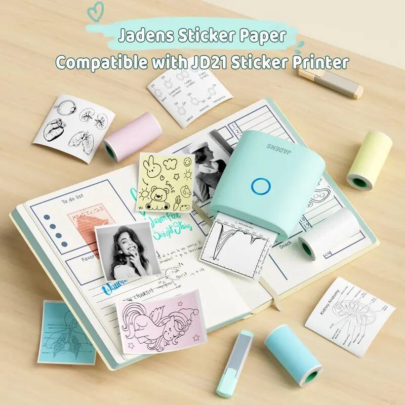 Jadens Sticker Paper Compatible with JD21 Sticker Printer

To do list

JarmFor Gtar WA

Original

Series

4 lam 4 d

Favor Yo

Pak vy trt

Vauove chkli

Snack

8 19

LCN Anatomy Kidney