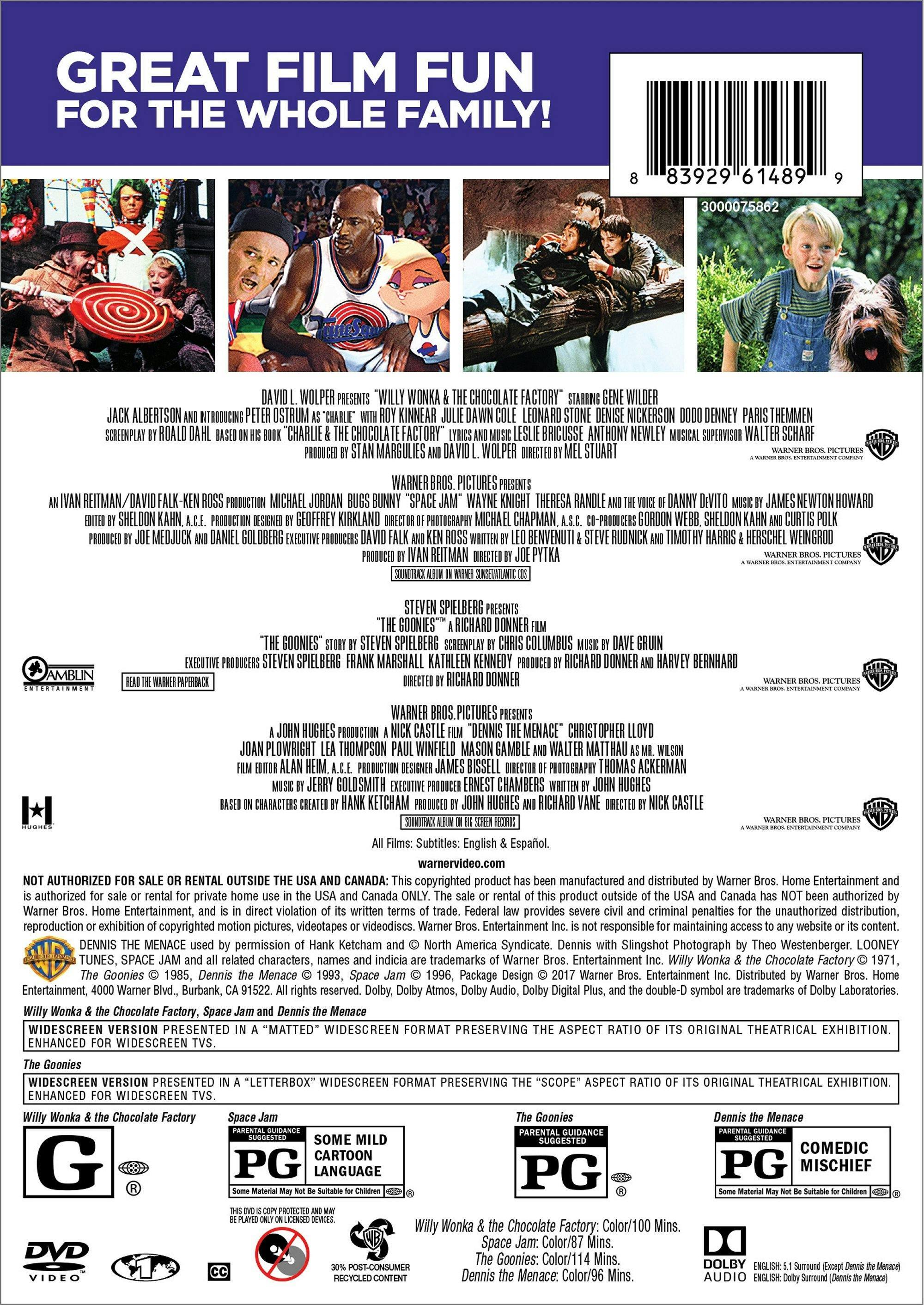 Angle. Family Classics - 4 Film Collection (DVD Set) [DVD].