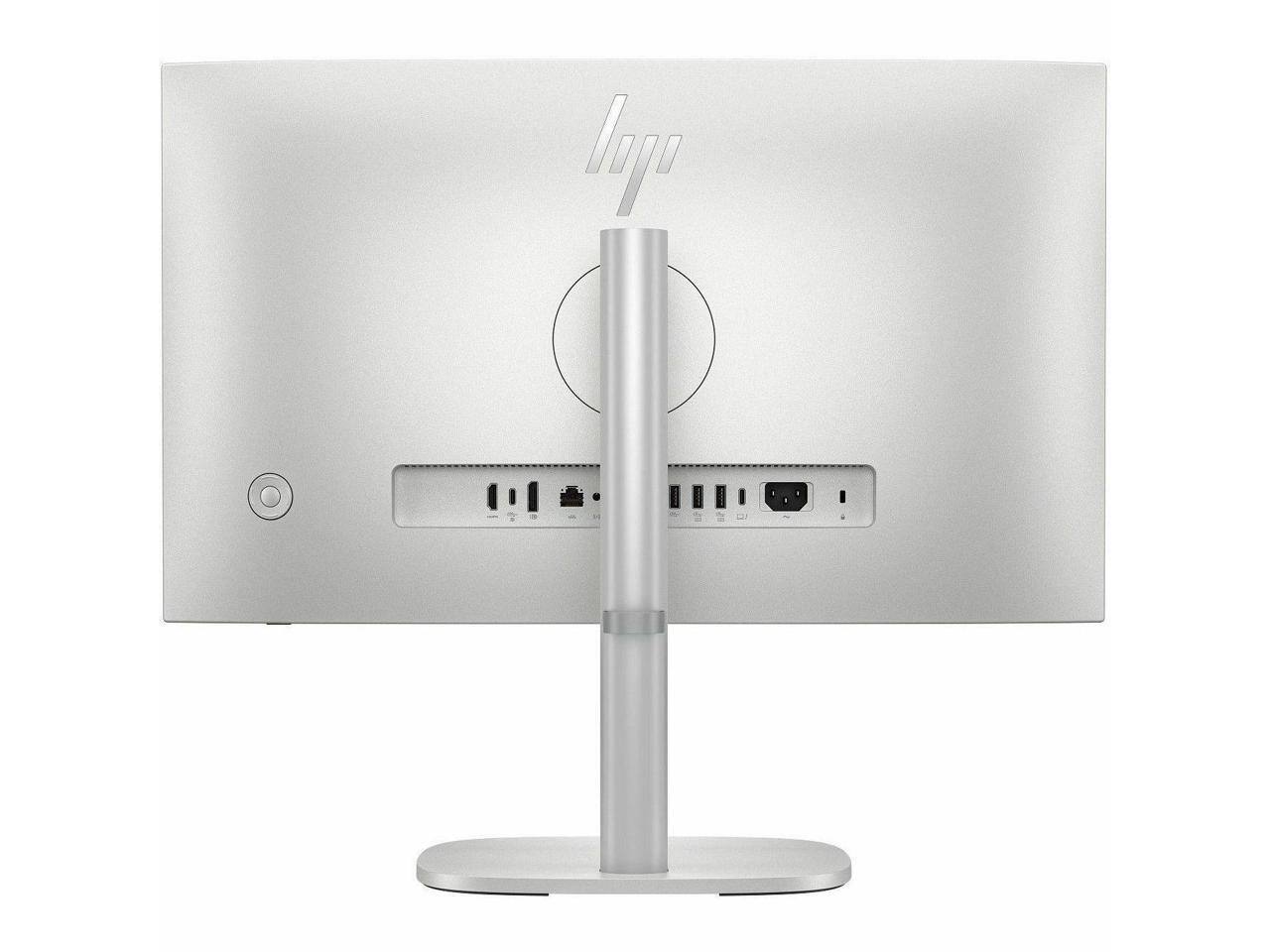 Alt View 2. HP - HP EliteStudio 8 AiO G1i - 23.8" FHD - Intel Core Ultra 5 - 16GB - 512GB SSD - Win 11 Pro - Wi-Fi 7 - 280W C7RR1UT#ABA - Silver.