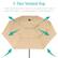 3-Tier Vented Top
Three openings allow hot air to escape and winds to pass through for overall stability & ideal relaxation