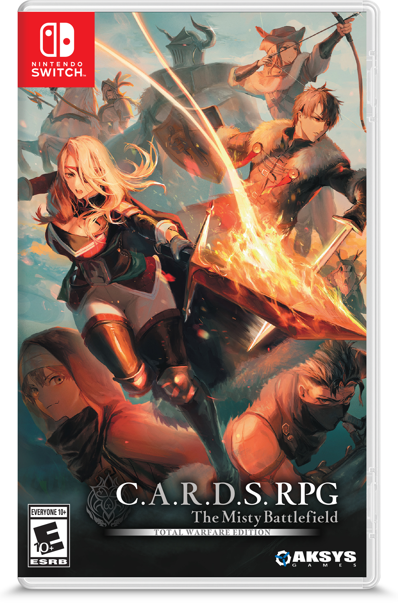 C.A.R.D.S. RPG: The Misty Battlefield Total Warfare Edition - Nintendo Switch - Front_Zoom