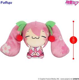 PopMarket - Furyu - Hatsune Miku Mochipico Sakura Miku ver B Plush - COLLECTIBLES - Multicolor