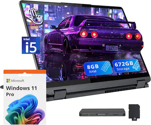 intel. i5 8GB RAM 672GB Storage Microsoft Windows 11 Pro