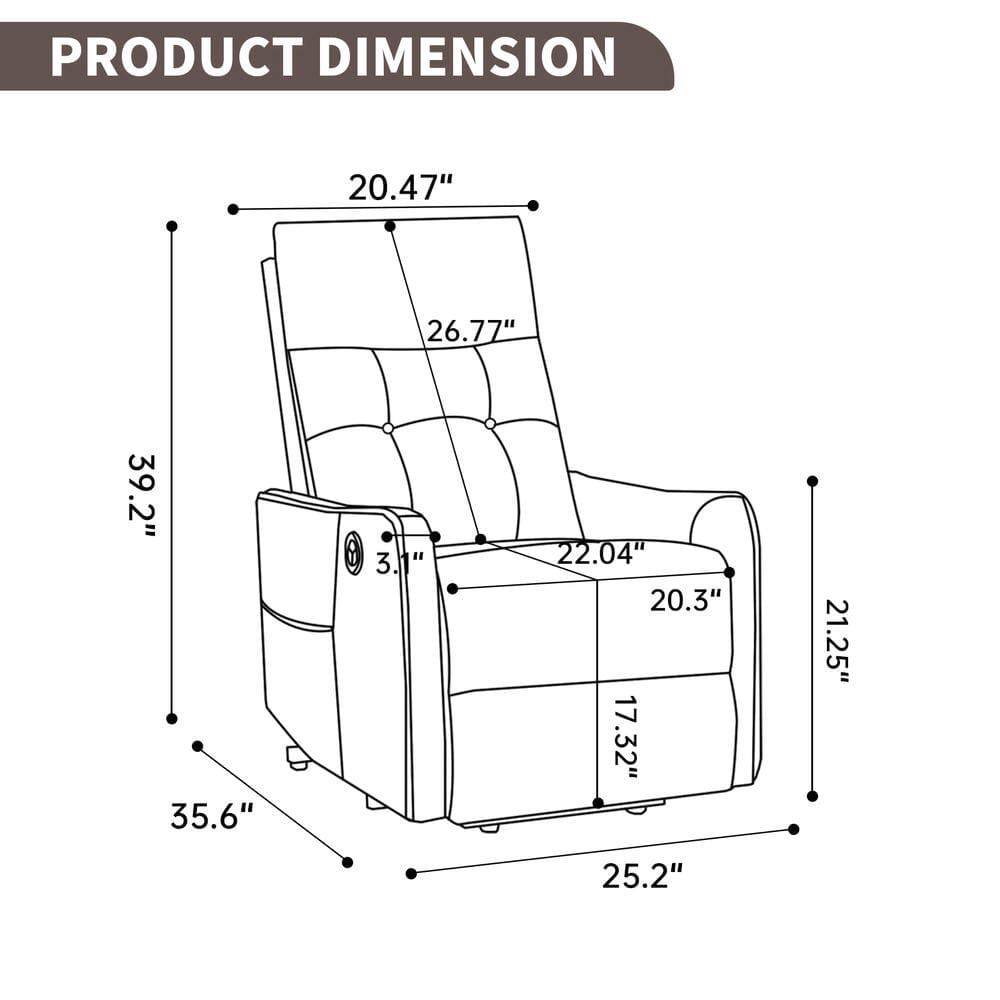 PRODUCT DIMENSION

- 20.47"
- 26.77"
- 39.2"
- 35.6"
- 3.1"
- 22.04"
- 20.3"
- 17.32"
- 21.25"
- 25.2"