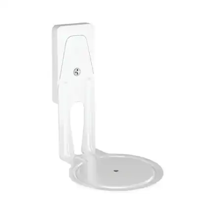 Front. Sanus - Fixed Wall Mount for Sonos Era 100™ Speaker - Secure and Space-Saving Design - White.