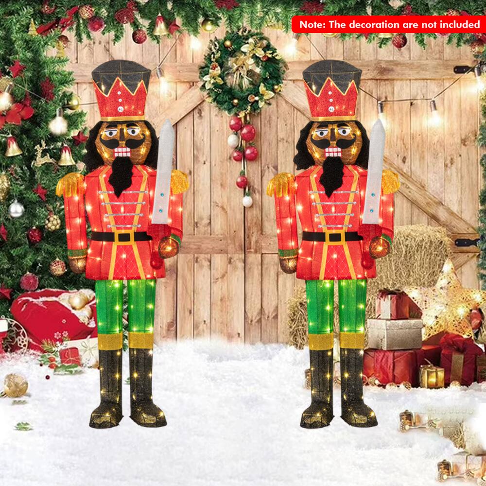 Note: The decorations are not included