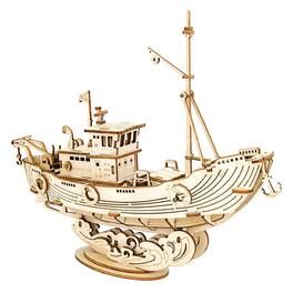 DIY 3D Puzzle - Fishing Ship - 104pcs