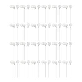 Sony - MDR-EX15LP Color EX Series In-Ear Earbud Headphones Lot of 24 - White