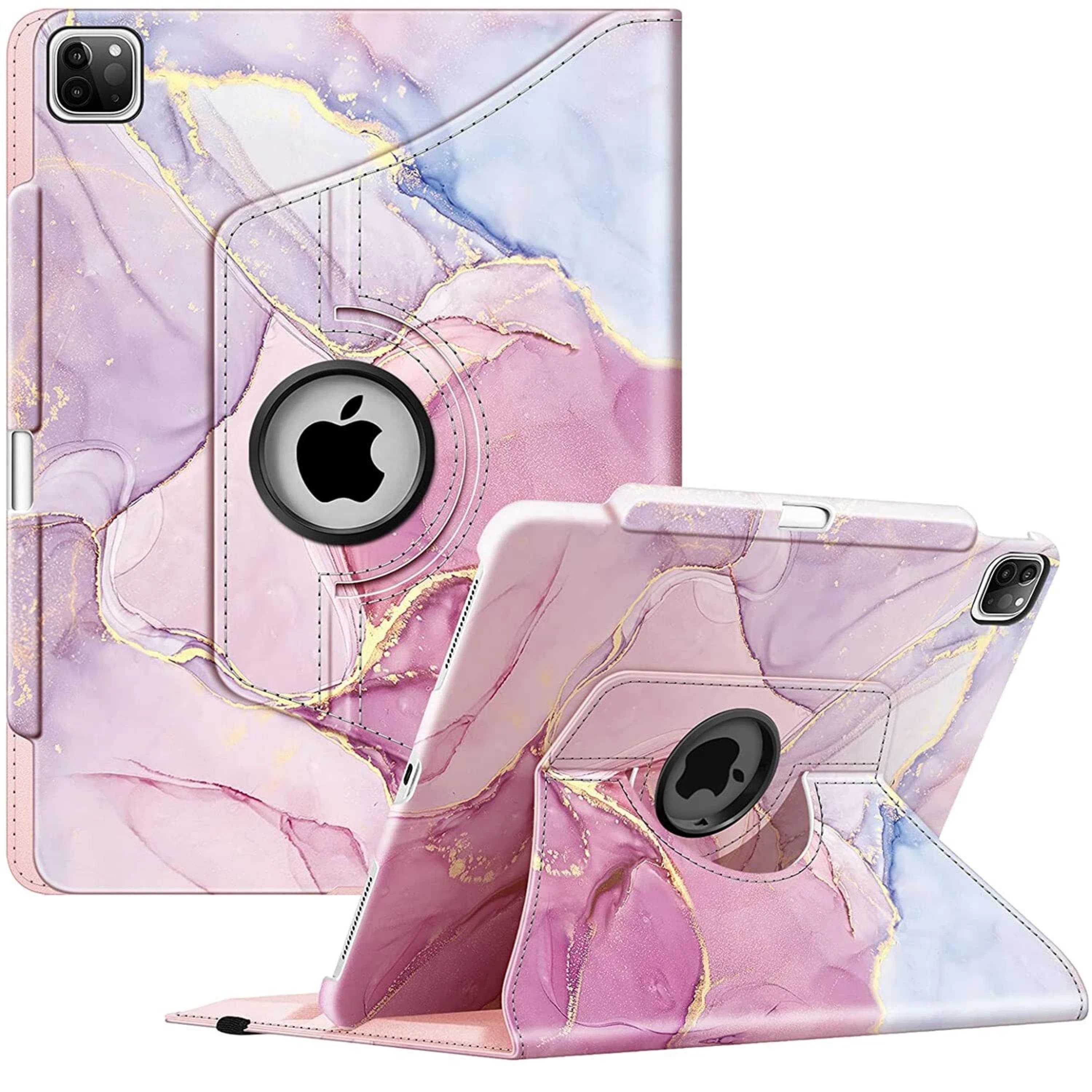 Kitcheniva - Swiveling Stand Case For iPad Pro 12.9 Inch 6th 5th 4th Gen - Glittering Marble price history on PriceWatchPro