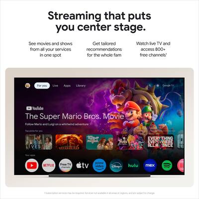 Google TV Streamer 4K Fast Streaming Device in 4K HDR 32 GB of Google TV Streamer 4K Fast Streaming Device in 4K HDR 32 GB of