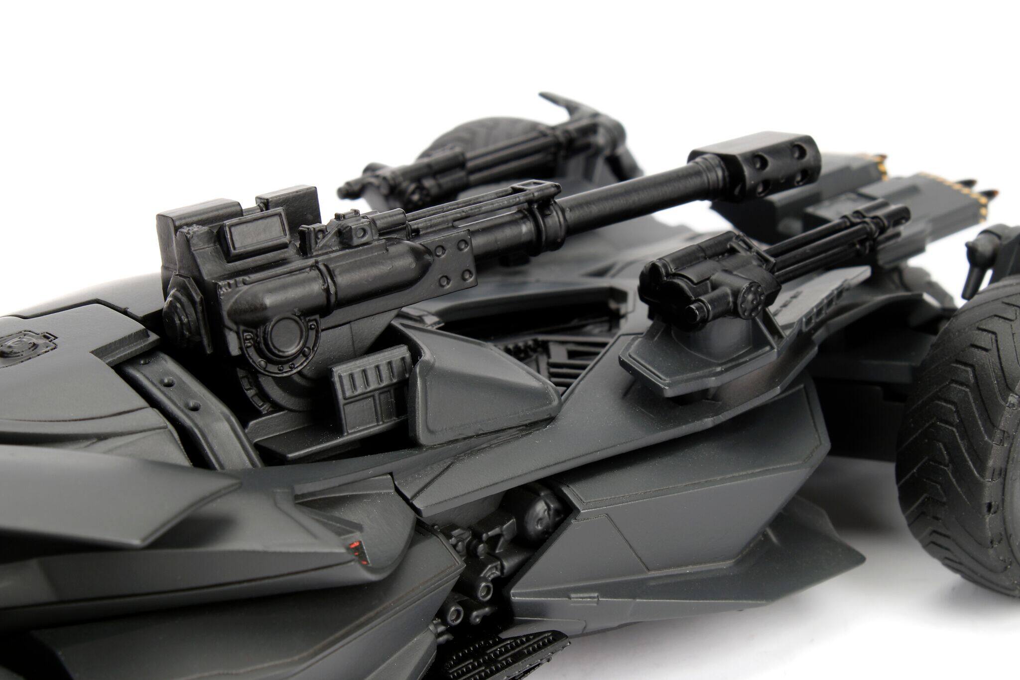 Alt View 1. Jada - 2017 Justice League Batmobile with diecast Batman Figure 1/24 Diecast Model Car by Jada.