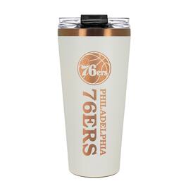 Great American Products - Philadelphia 76ers 30oz. Big Slim Tumbler - Cream