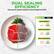 DUAL SEALING EFFICIENCY
Dual seal for double freshness and prolonged food life!
nutrichef
ORDINARY STORAGE
SEAFOOD/MEAT
7 DAYS
2-3 DAYS
DRIED FRUITS/NUTS
3-5 DAYS
1-2 DAYS
FRUITS/VEGETABLES
25-30 DAYS
2-3 DAYS