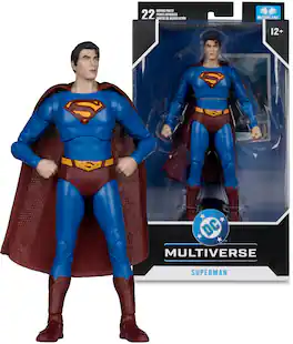 McFarlane Toys - DC Multiverse - Superman Returns - Superman 7" Action Figure - COLLECTIBLES - Multicolor