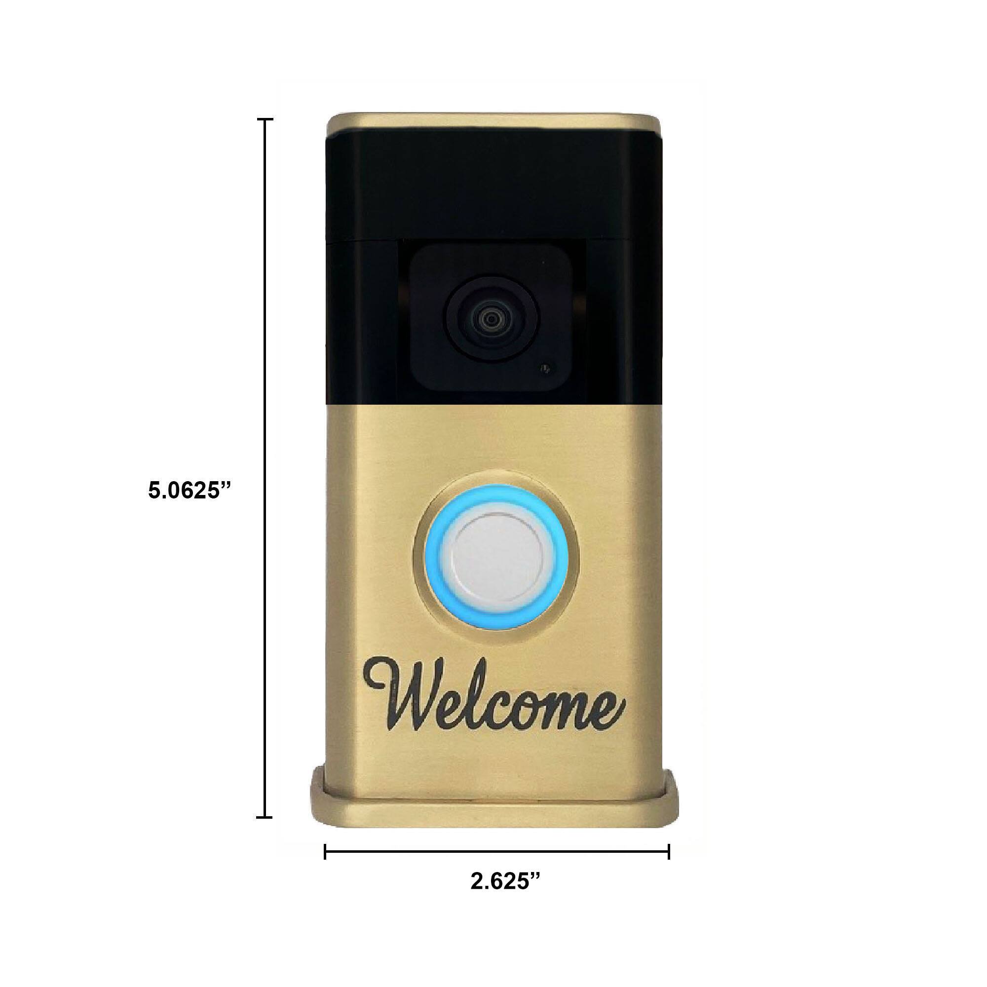 The dimensions of the device are 5.0625 inches in height and 2.625 inches in width.