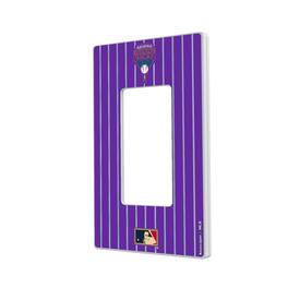 Keyscaper - Arizona Diamondbacks 1999-2006 Cooperstown Pinstripe Single Rocker Light Switch Plate - Multicolor