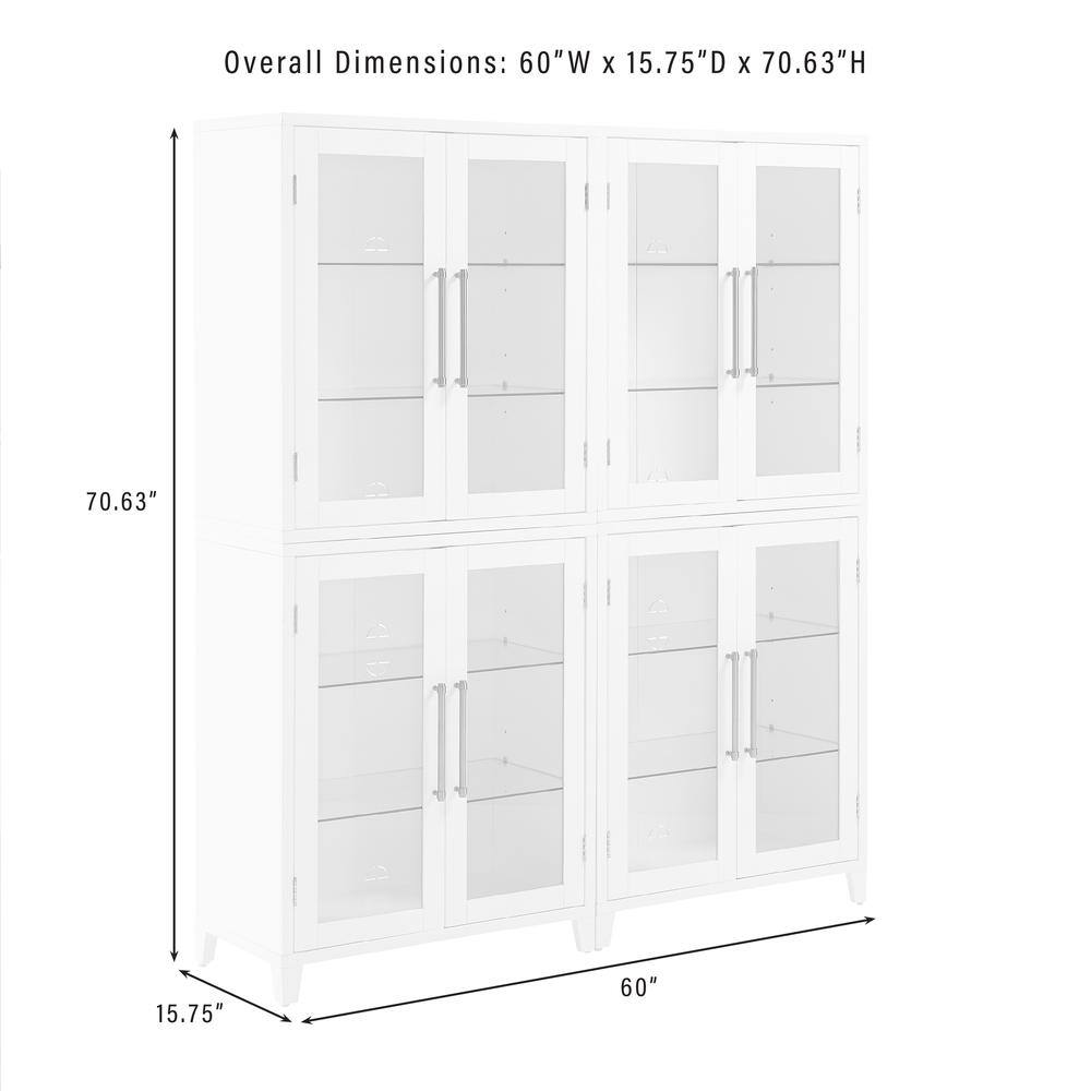 Overall Dimensions: 60"W x 15.75"D x 70.63"H
