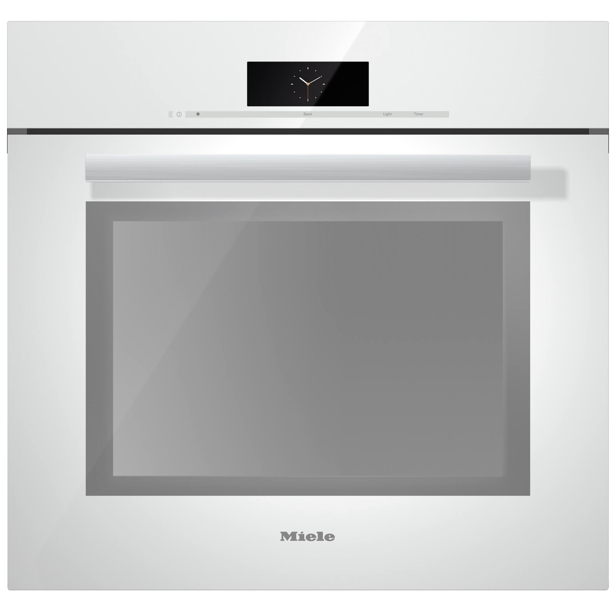 Front. Miele - H6880-2 BP BW 30" Built-In Convection Wall Oven  with Moisture Plus and M Touch Controls - Brilliant White.