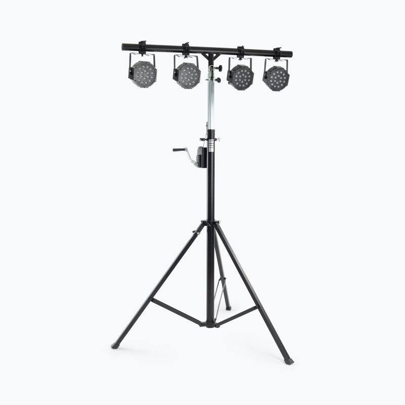 Alt View 4. On Stage Stands - On-Stage LS9900B Crank Up Lighting Stand - Black.