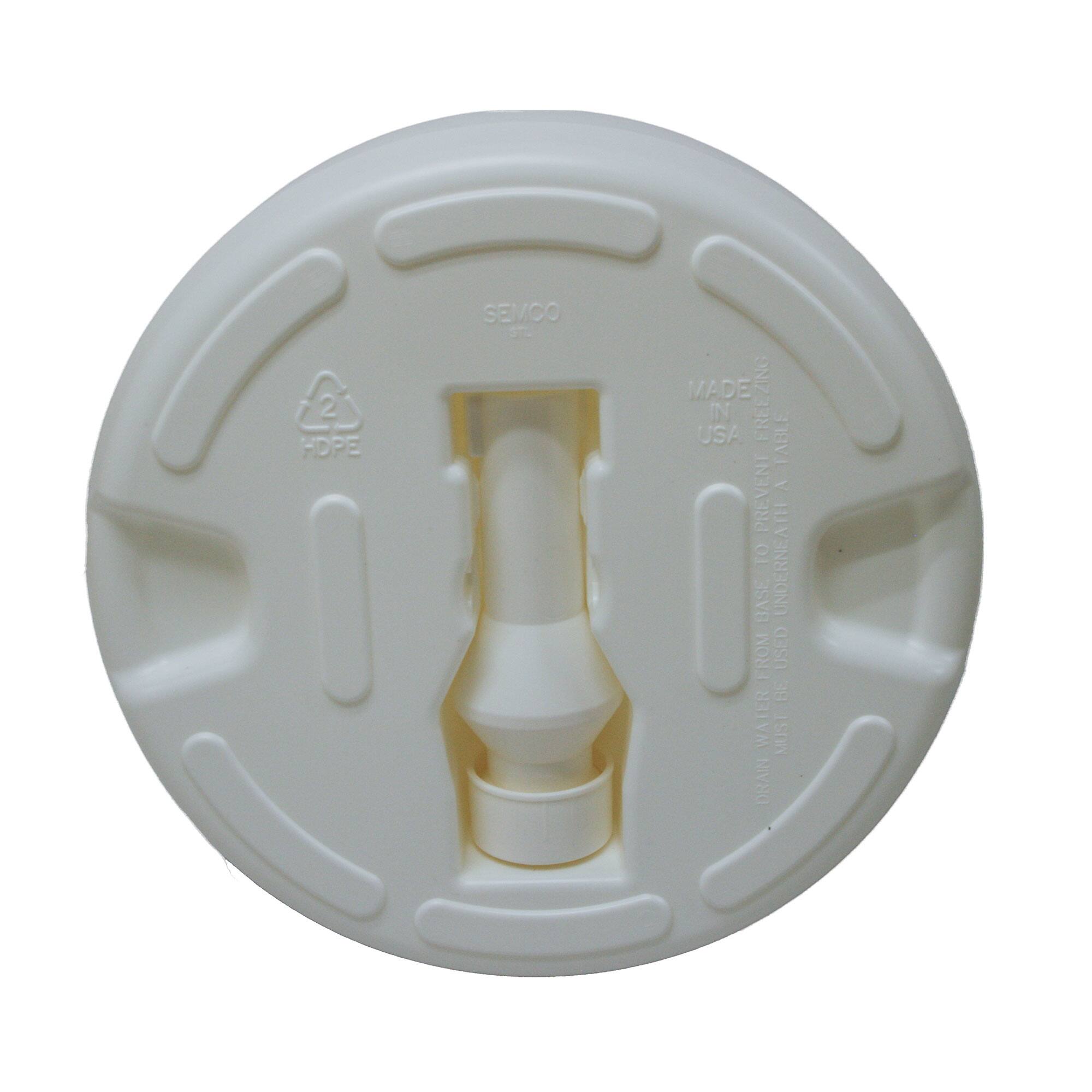 2 HDPE  
SEMCO  
S7  
MADE IN USA  
FREEZING PREVENT  
TABLE A  
PREVENT TO UNDERNEATH BASE FROM USED BE WATER MUST DRAIN