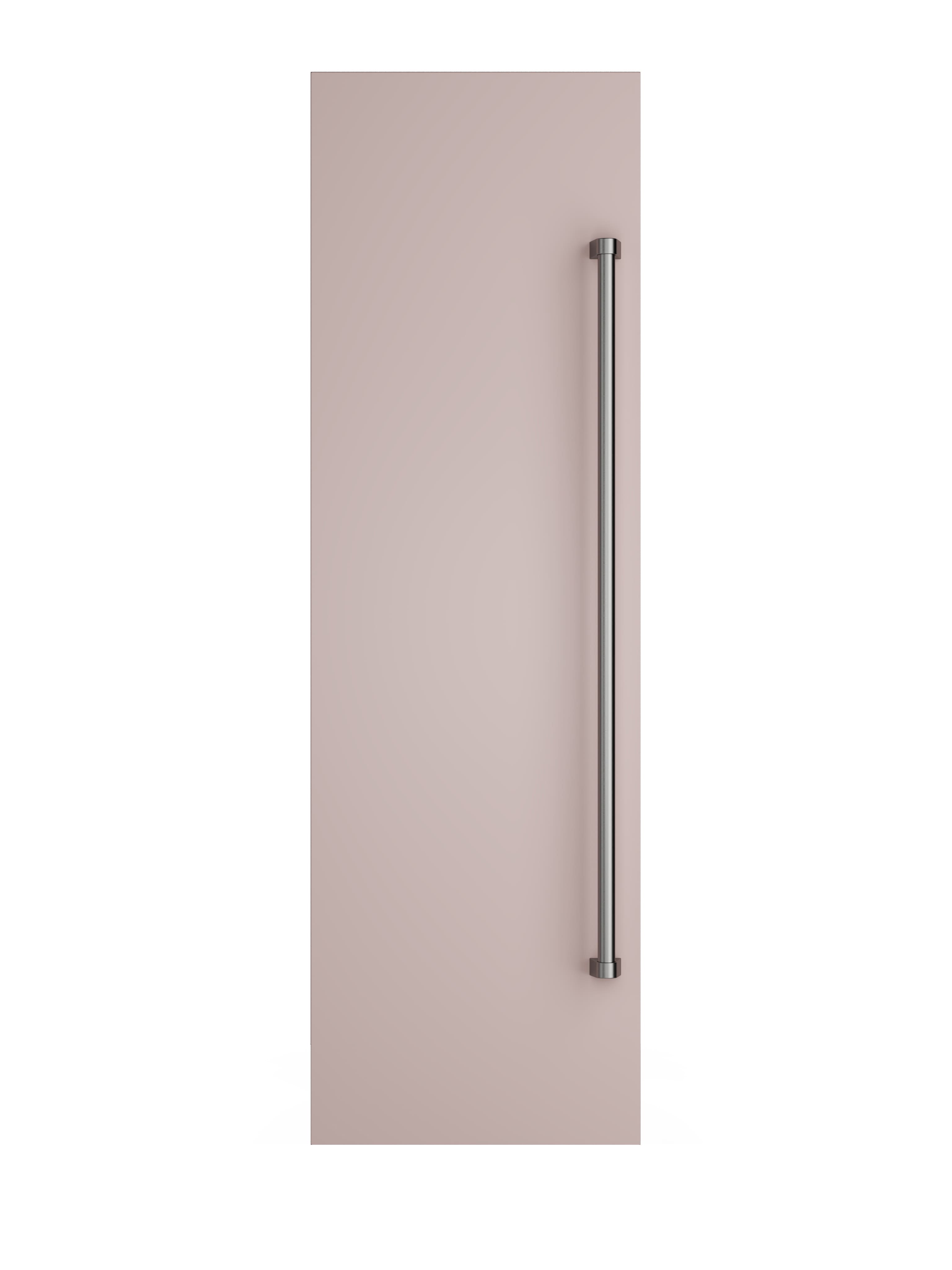 Front. Viking - 24"W Column Door Panel w/Pro-style handle - Blush.