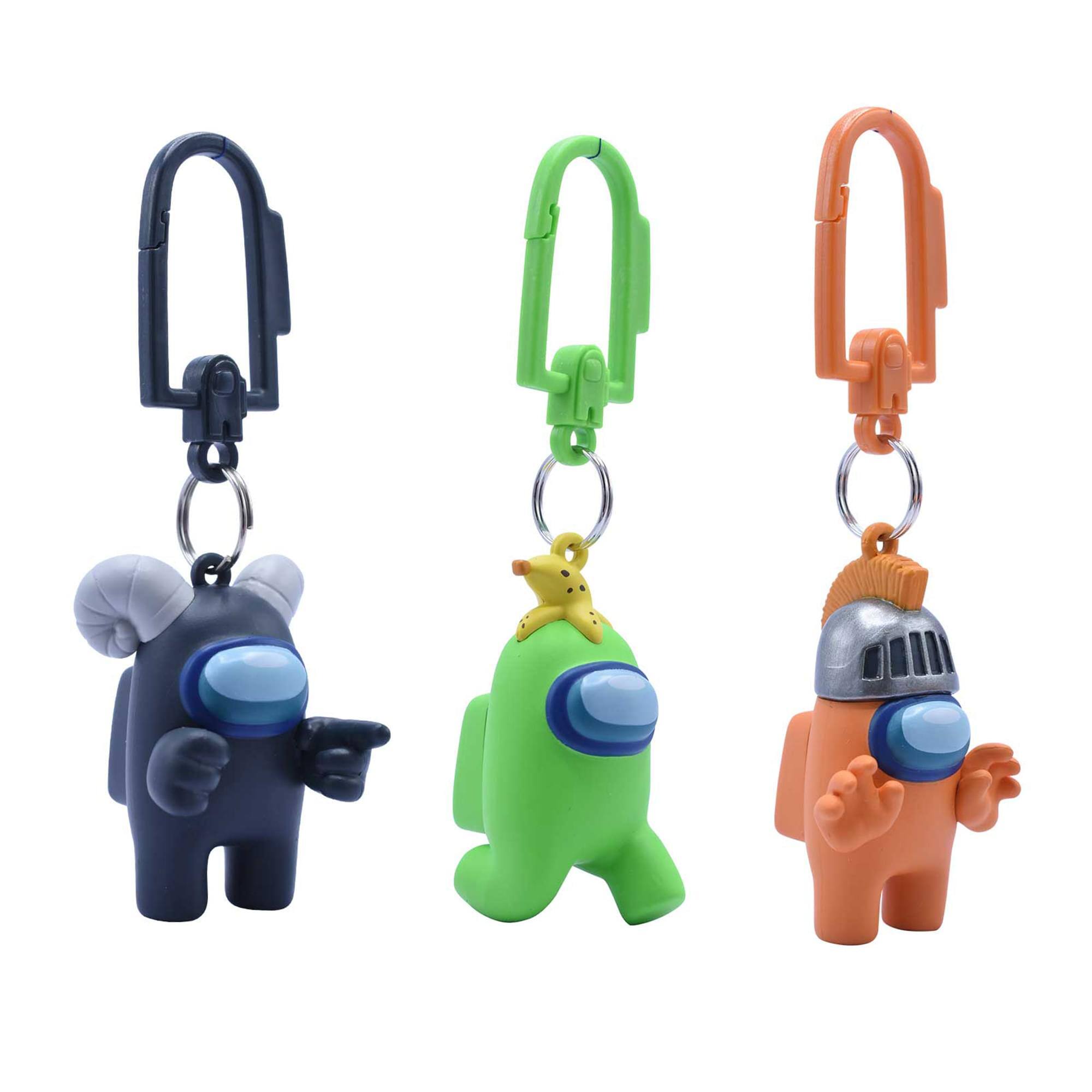 Alt View 4. Just Toys LLC - Among Us Series 2 Backpack Hanger | One Random Blind Bag - Multi-Color.