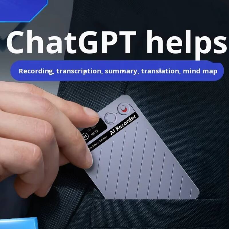 ChatGPT helps  
Recording, transcription, summary, translation, mind map  

AI Recorder  
NOTE  
AI Talking Solution