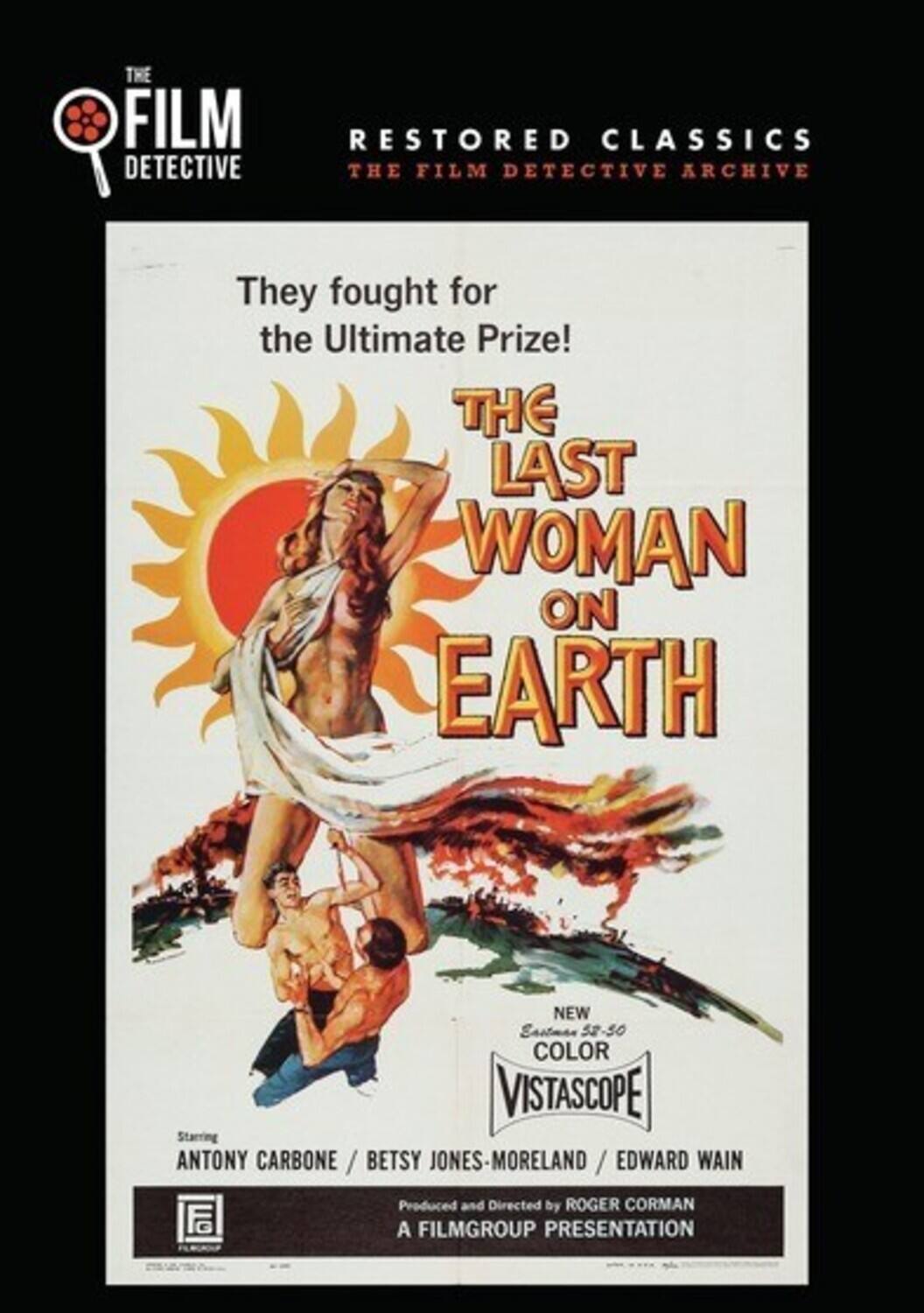 Front. The Last Woman on Earth   - DVD.