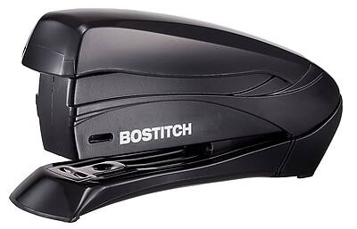 Front. Bostitch - Inspire Reduced-Effort Desktop Stapler, 15-Sheet Capacity - Black.
