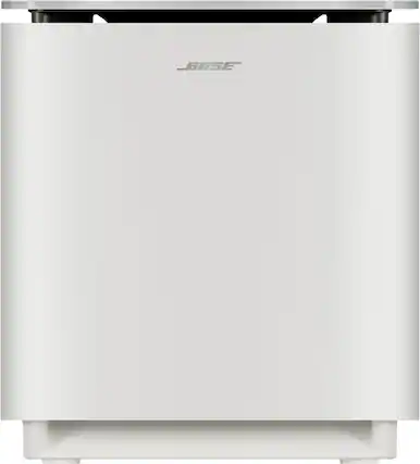 Front. Bose - Lifestyle Ultra Wireless Subwoofer - White Smoke.