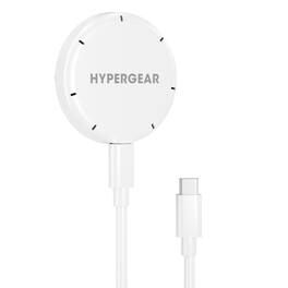 HyperGear - MaxCharge 15W Slim Wireless Magnetic Charging Pad, Qi v2.0 - White
