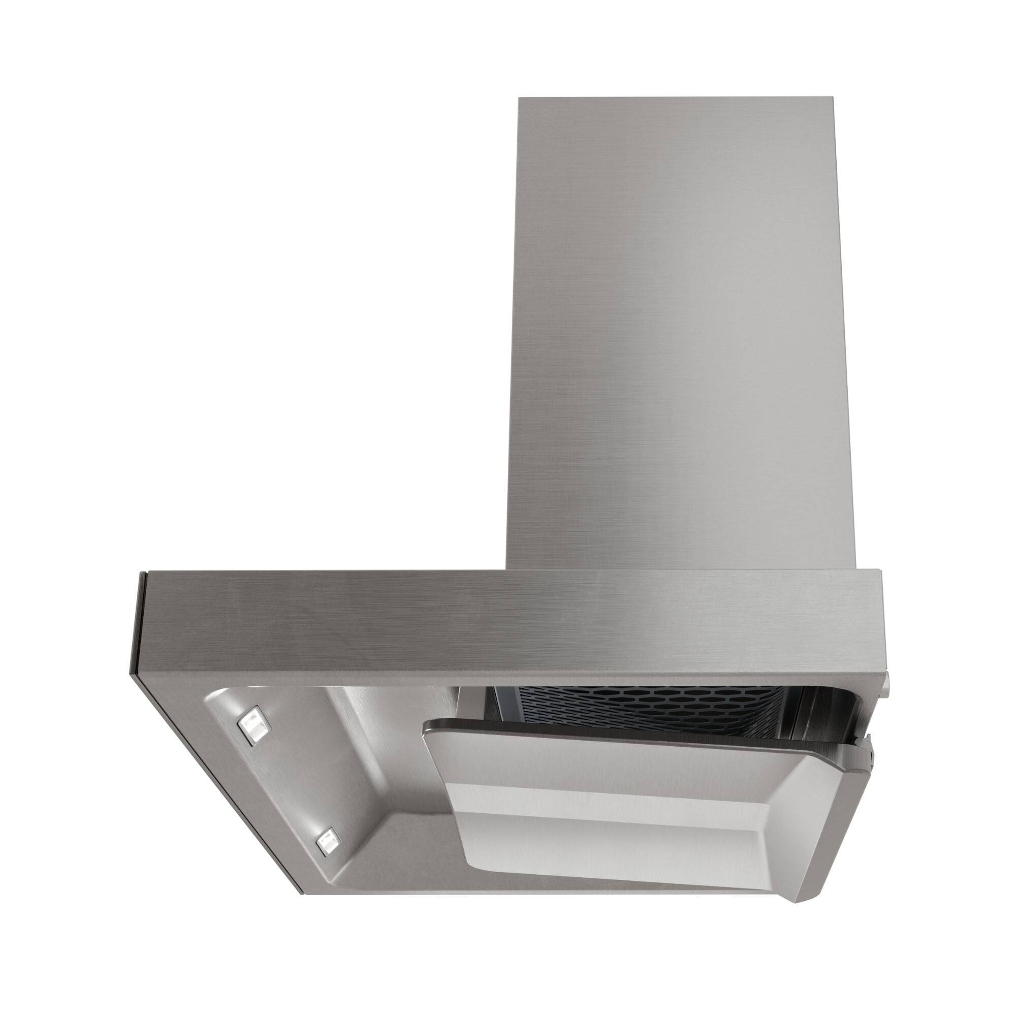 Back. FOTILE - FOTILE 30" 1200 CFM Wall-Mount Range Hood in Stainless Steel - stainless steel.