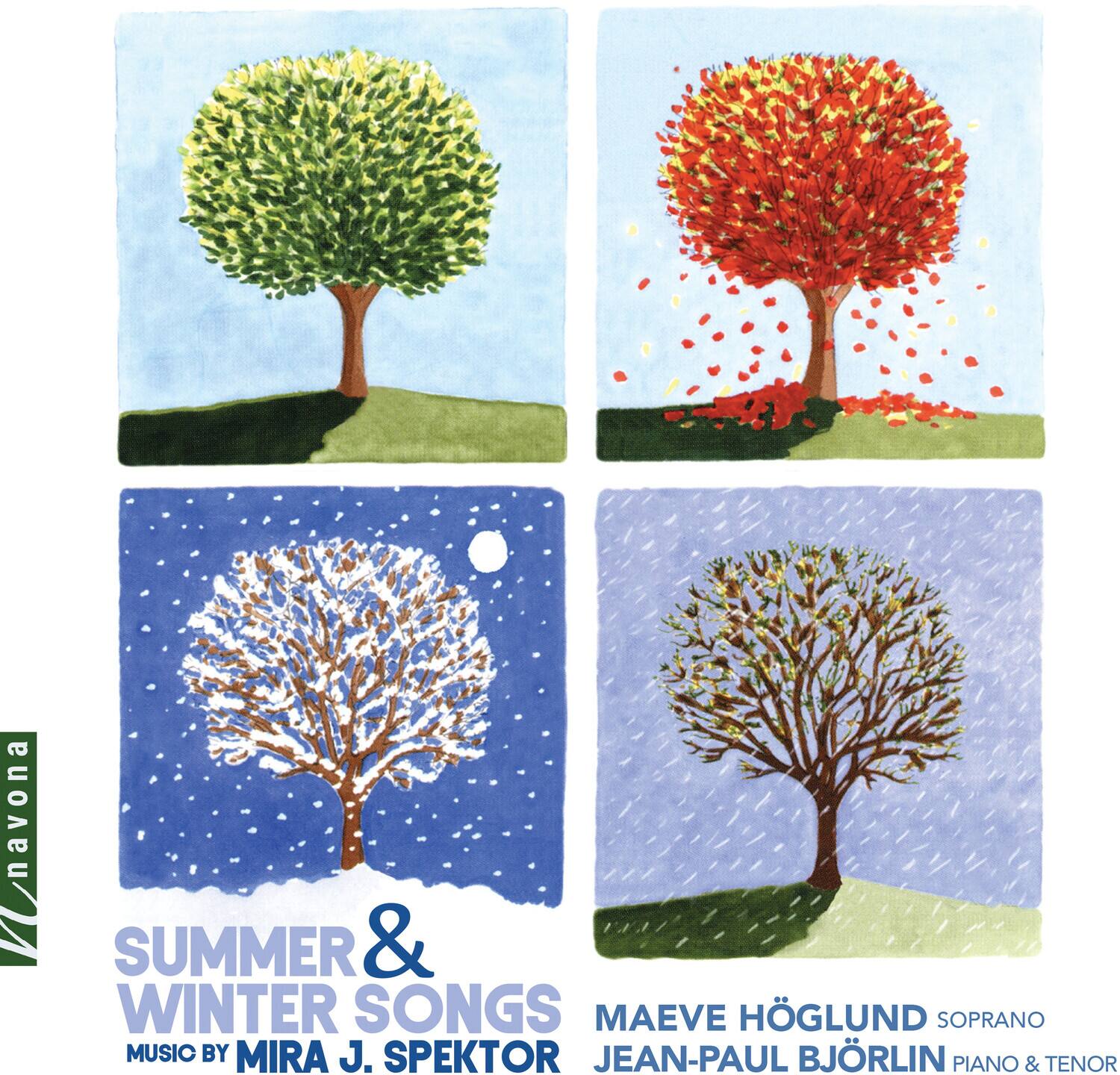 SUMMER & WINTER SONGS  
MUSIC BY MIRA J. SPEKTOR  
MAEVE HÖGLUND SOPRANO  
JEAN-PAUL BJÖRLIN PIANO & TENOR