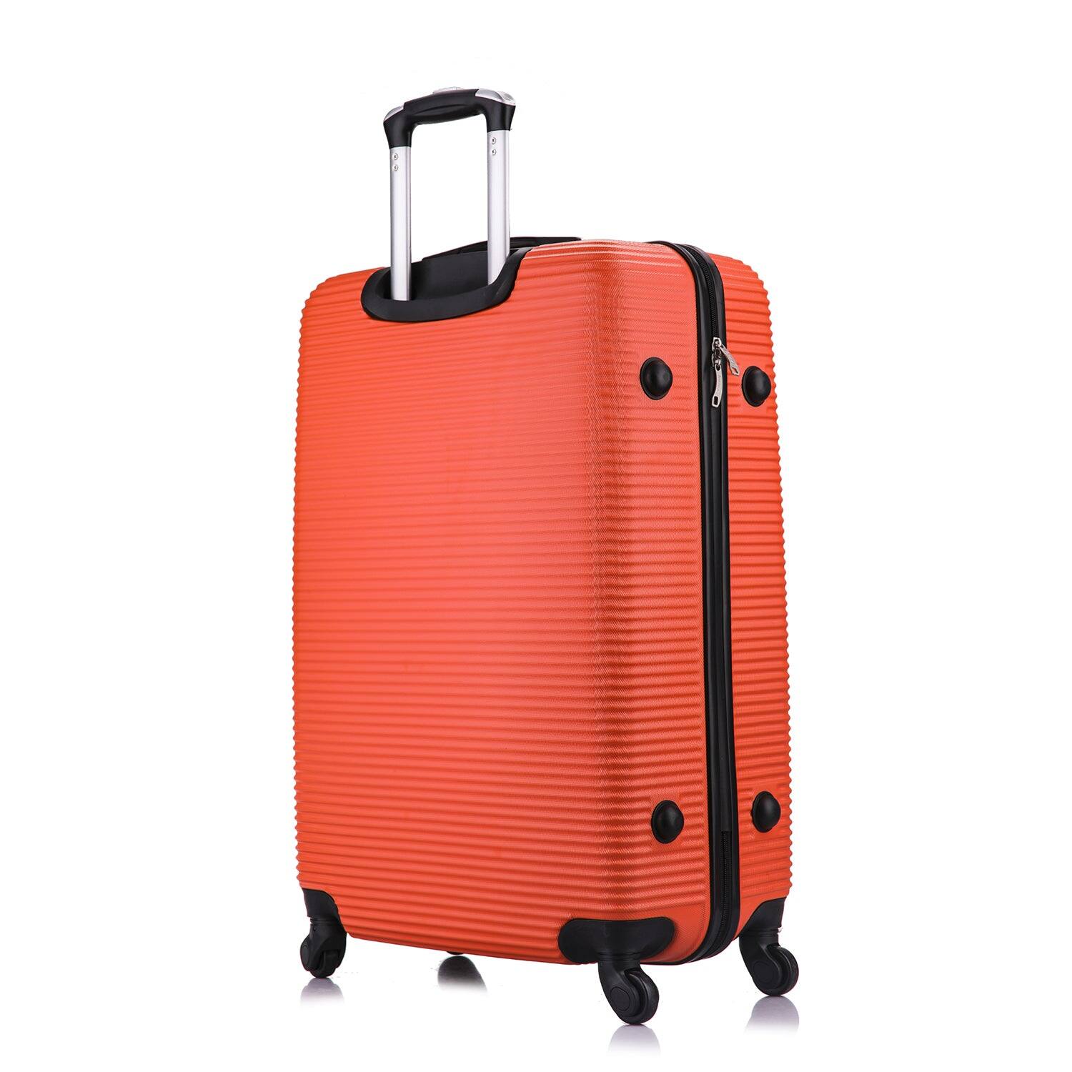 Alt View 1. InUSA - Royal lightweight hardside Spinner Luggage 28" Orange - ORANGE.