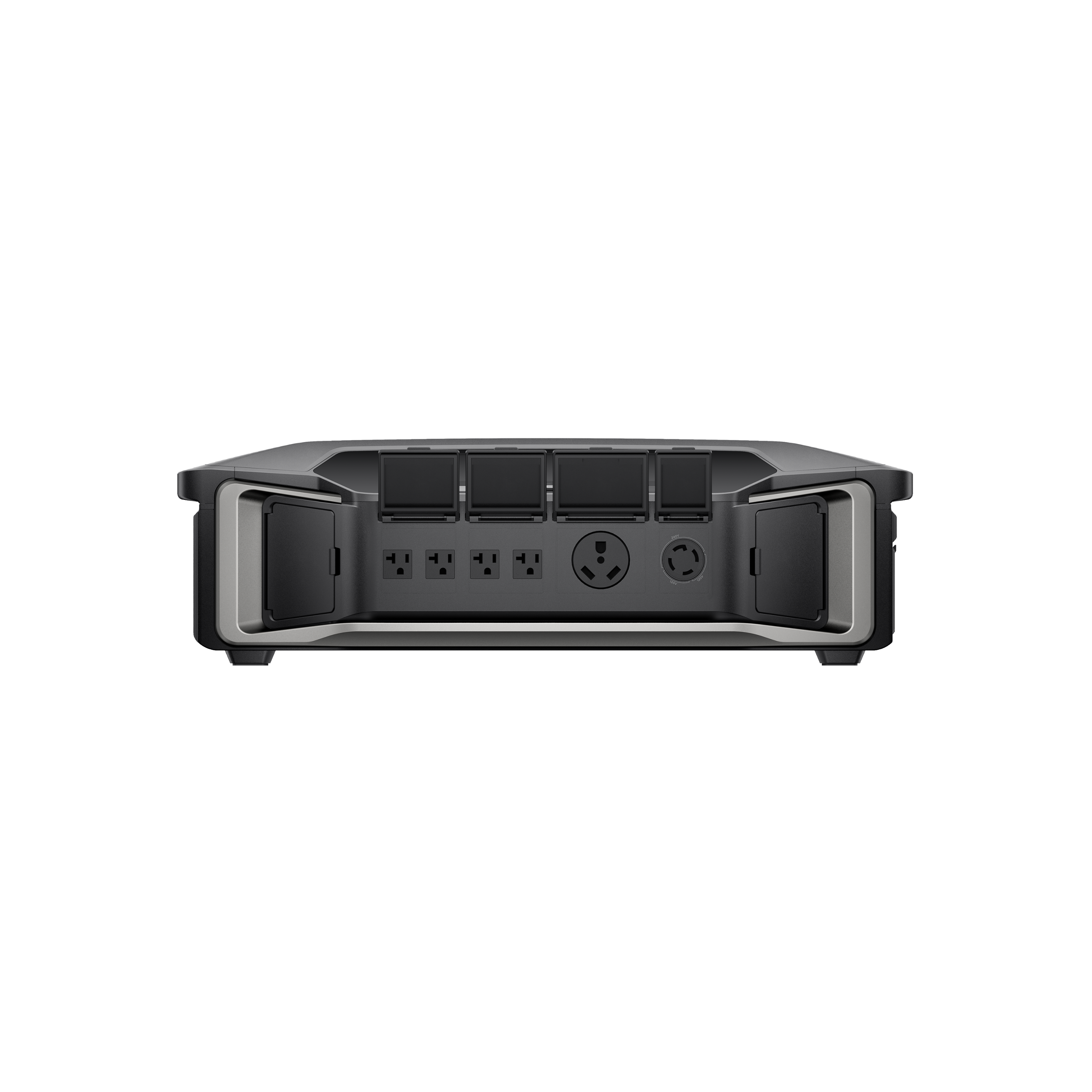 Left. EcoFlow - Delta Pro Ultra Inverter - Silver.