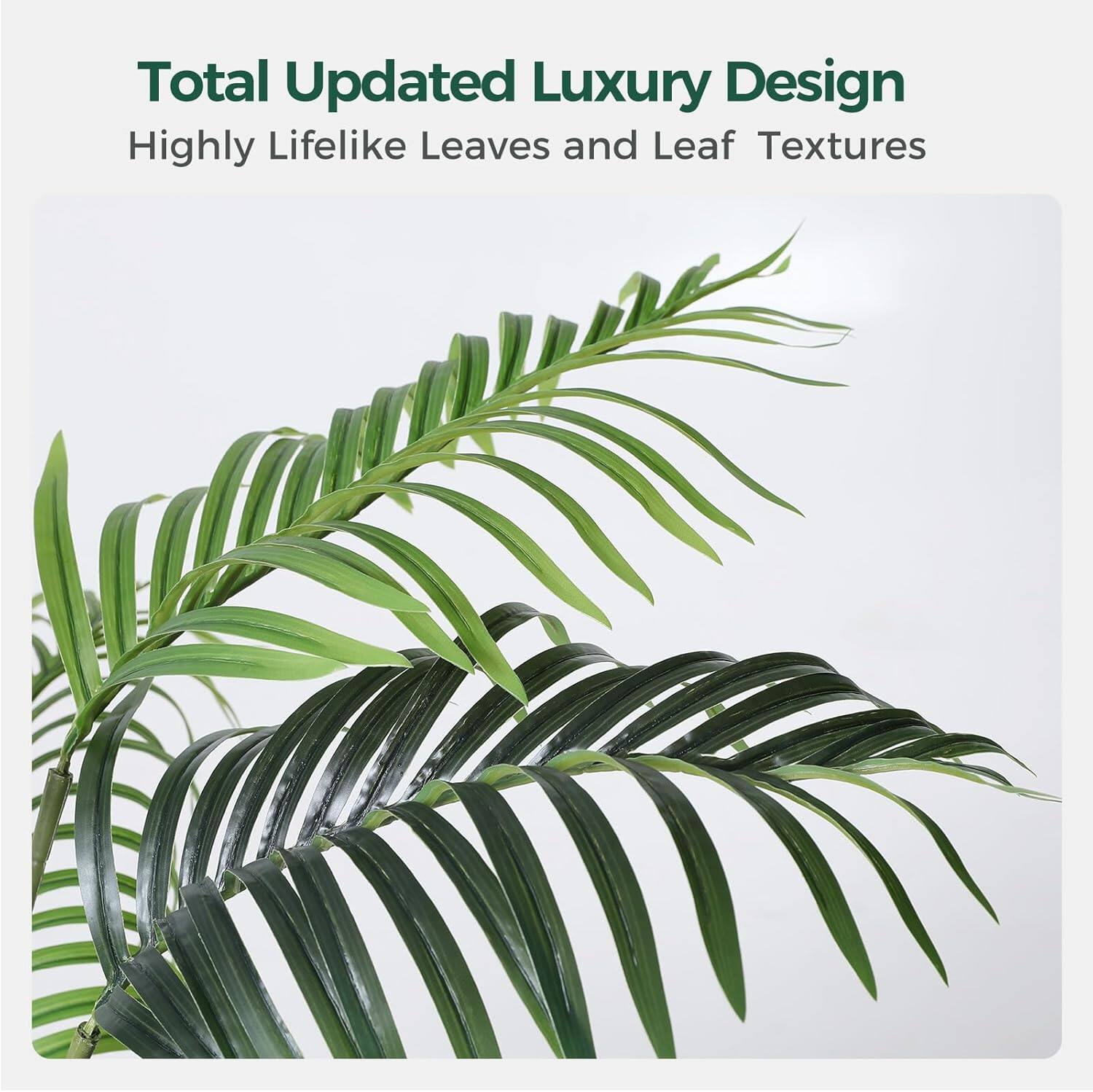 Total Updated Luxury Design  
Highly Lifelike Leaves and Leaf Textures