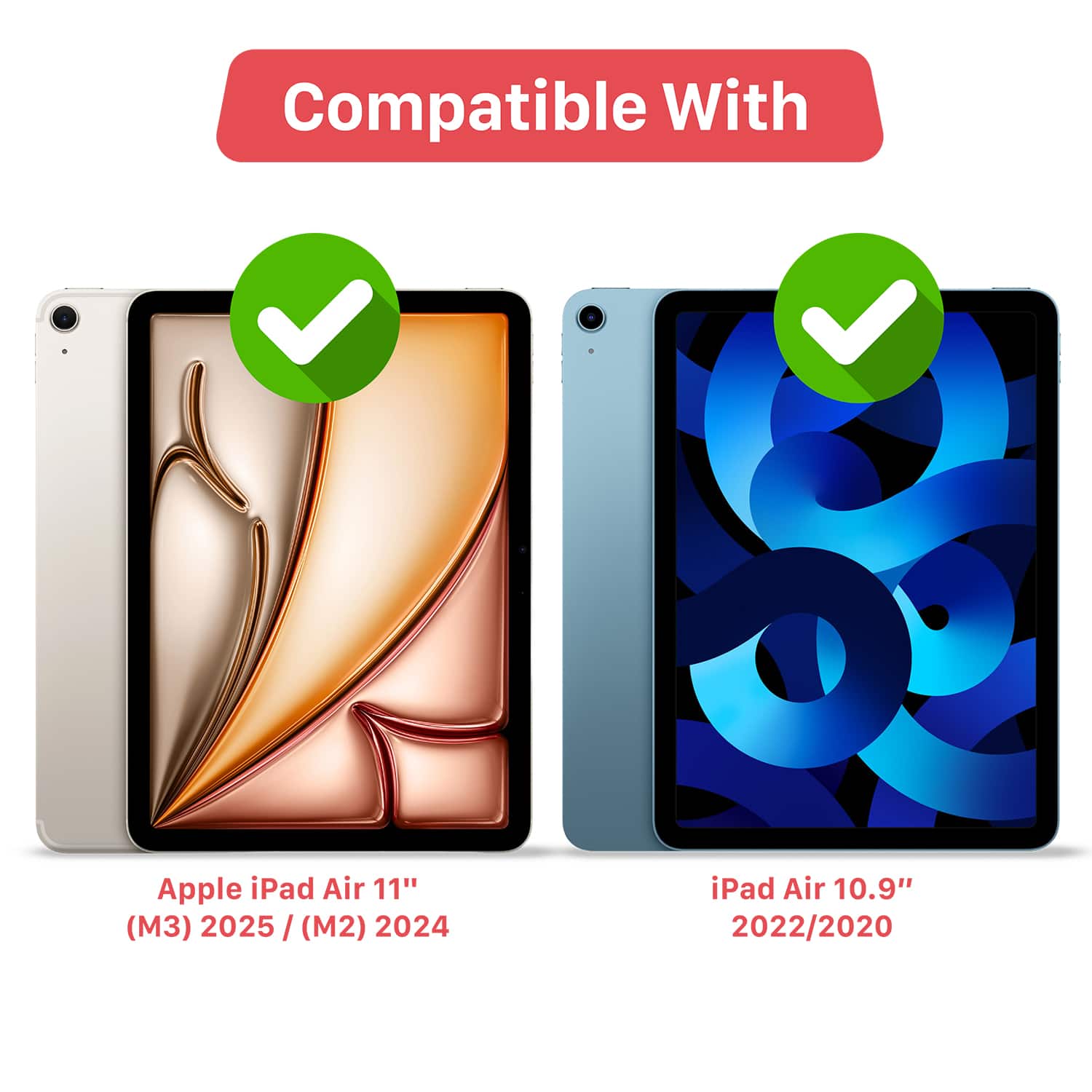 Vena Case For Apple iPad Air 11 Inch M4 (2026) M3 M2 Detachable