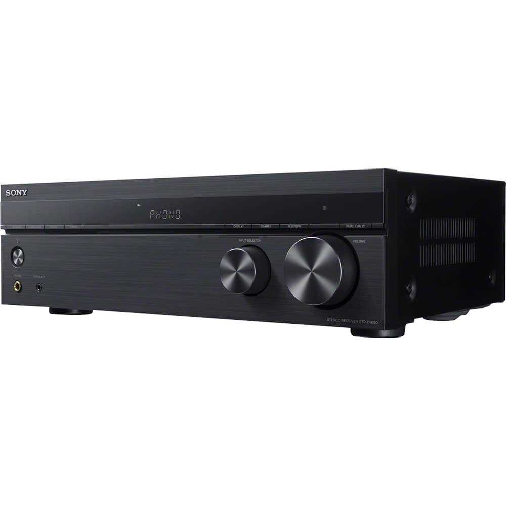 Sony STRDH190 2 Ch Stereo Receiver w/ Phono Inputs & Bluetooth +