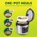 ONE-POT MEALS
Steam and cook meat, veggies and more simultaneously.
- Chicken Chili + Tamales
- Oatmeal + Eggs
- Risotto + Vegetables
AROMA 2 white BB Hce - I RAeh C dainy