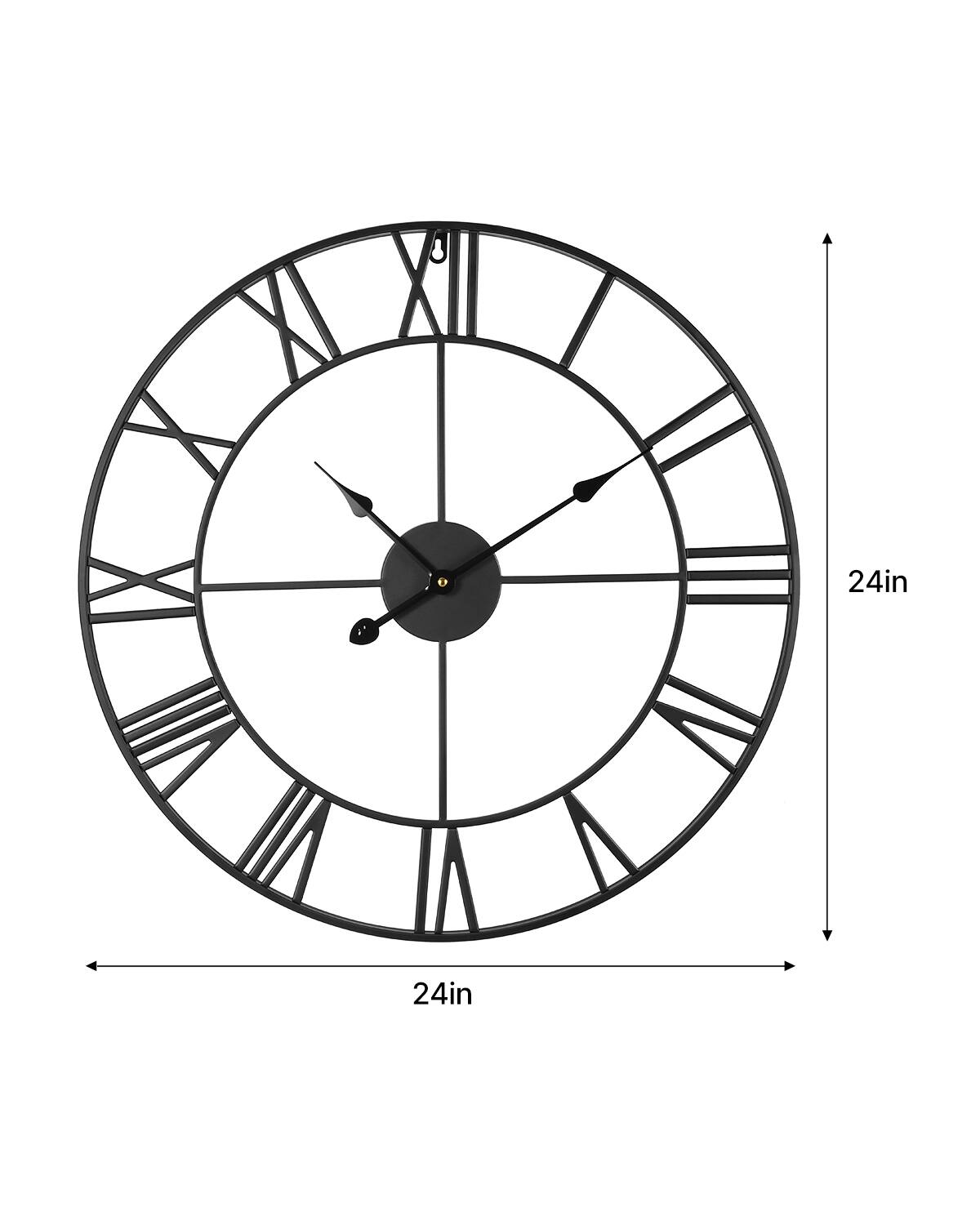 The corrected text is: XI XII I 24in X 24in