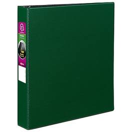 Avery - 1 1/2" 3-Ring Non-View Binders, Slant Ring - Green