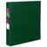 Front. Avery - 1 1/2" 3-Ring Non-View Binders, Slant Ring - Green.
