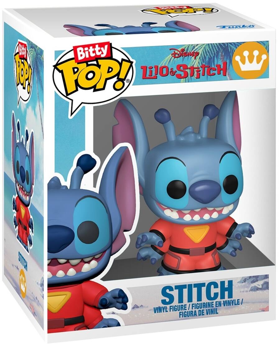 Bitty Funko Bitty POP! & Accessory: Disney 626 Stitch with Keychain ...