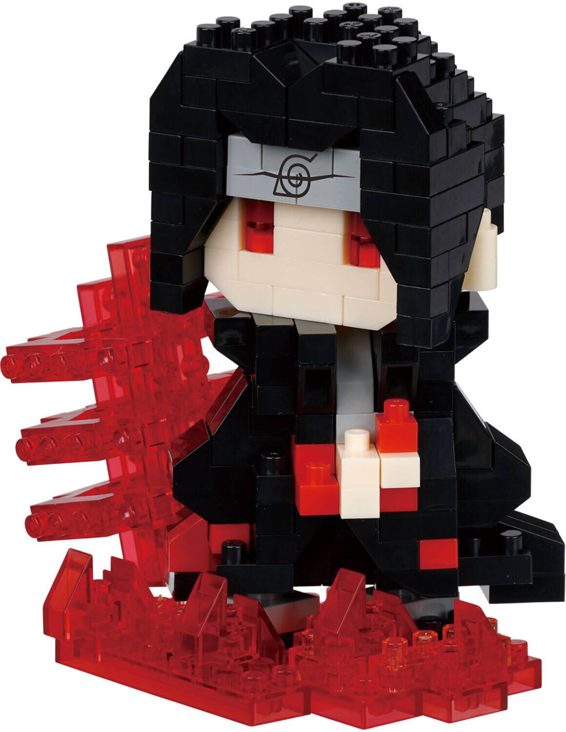 Front. Bandai - Nanoblock - Naruto Shippuden - Character Collection - Itachi Uchiha (Susanoo) Building Kit   - COLLECTIBLES - Multicolor.