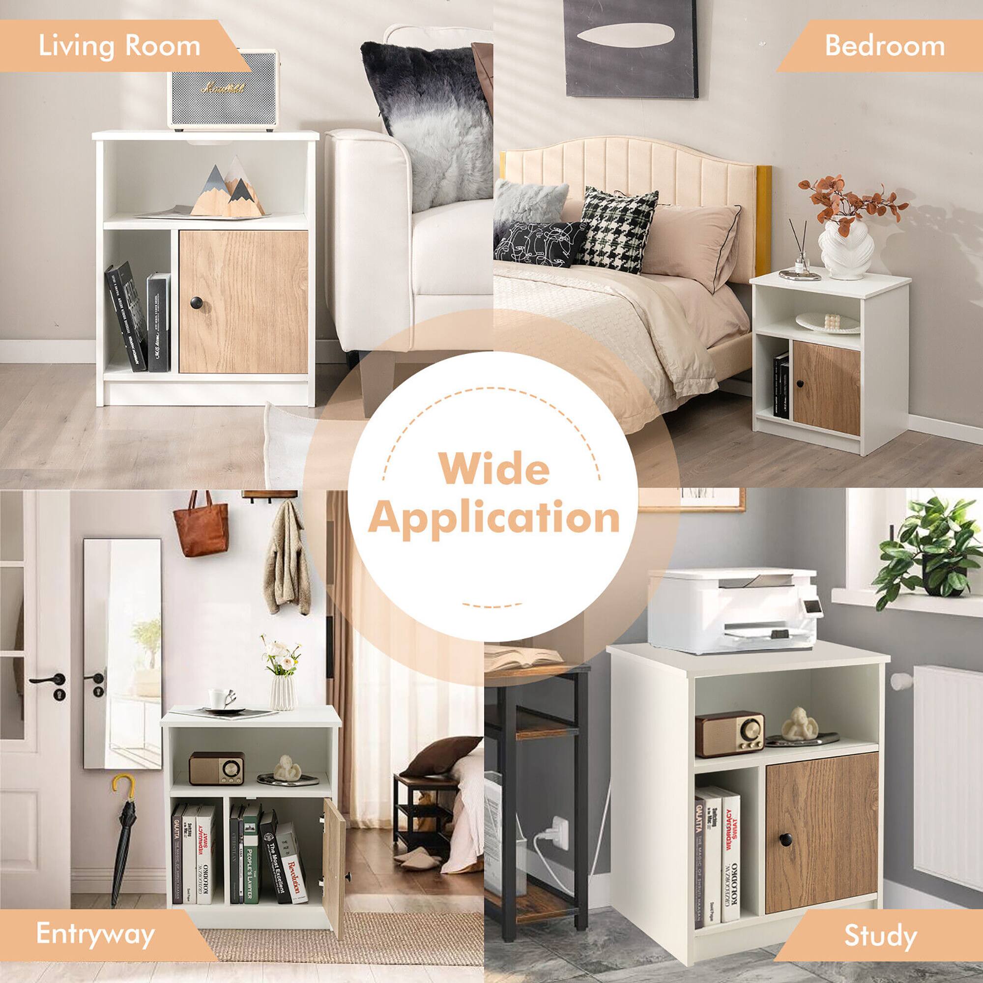 Living Room  
Bedroom  
Entryway  
Study  

Wide Application