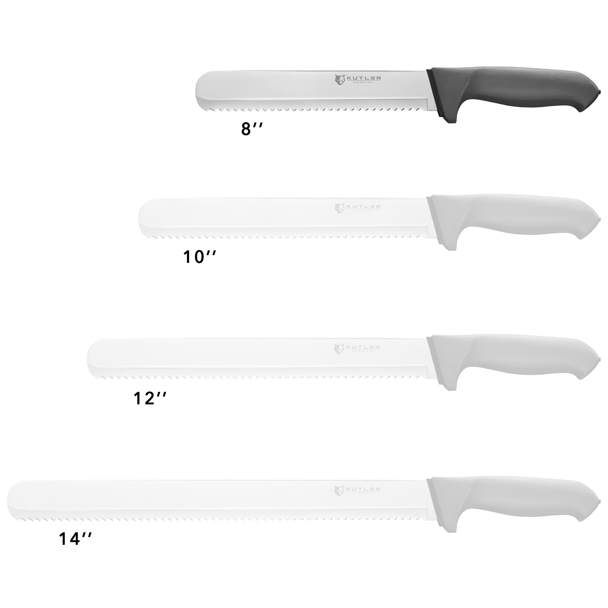 RUTLEN - | 8" BUTEN 10" RUTLEN | 12" KUTLER 14"