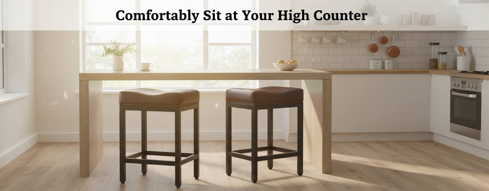 Comfortably Sit at Your High Counter