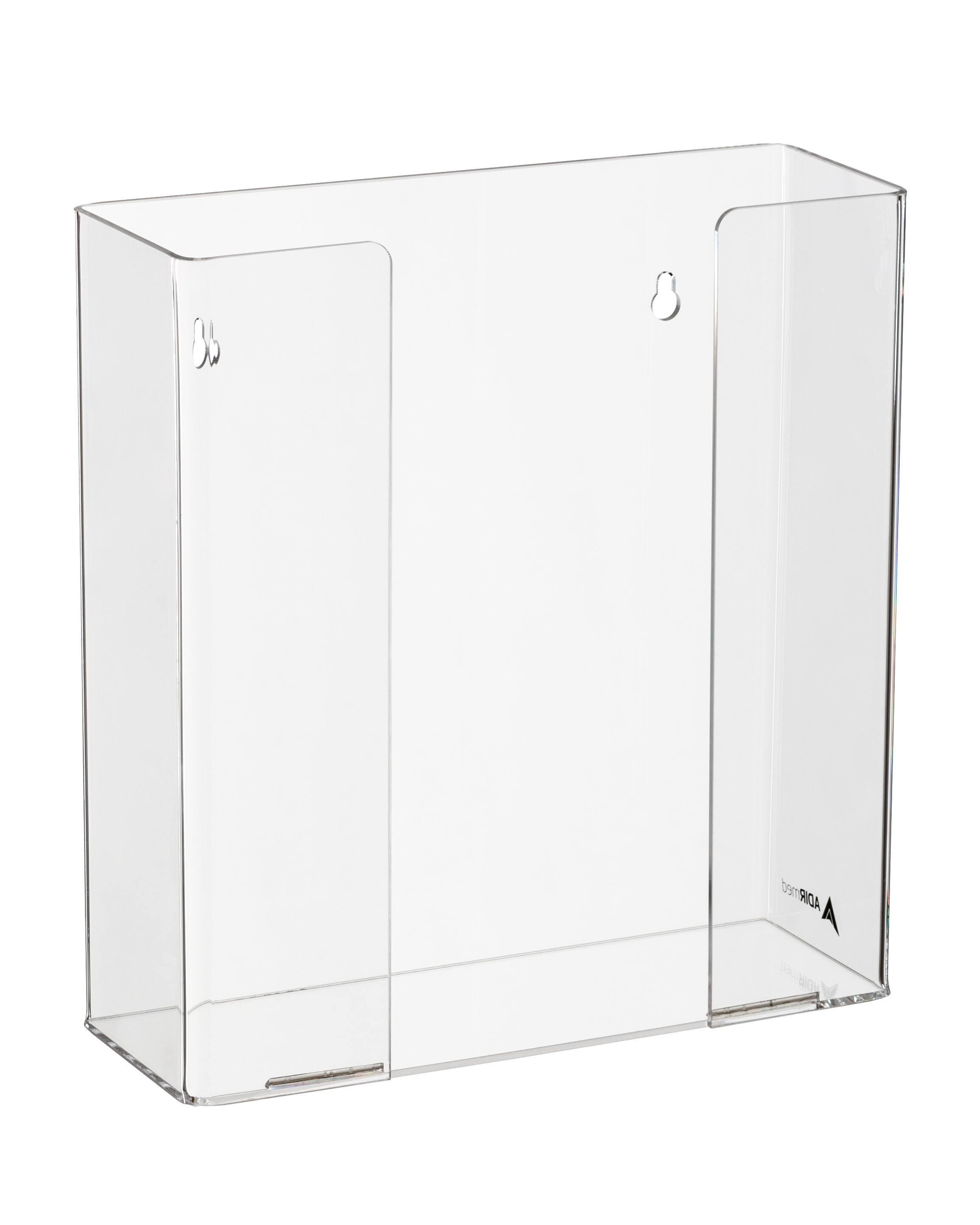 Alt View 9. Viva Comfort - Double Box Capacity Acrylic Glove Dispenser - Clear.