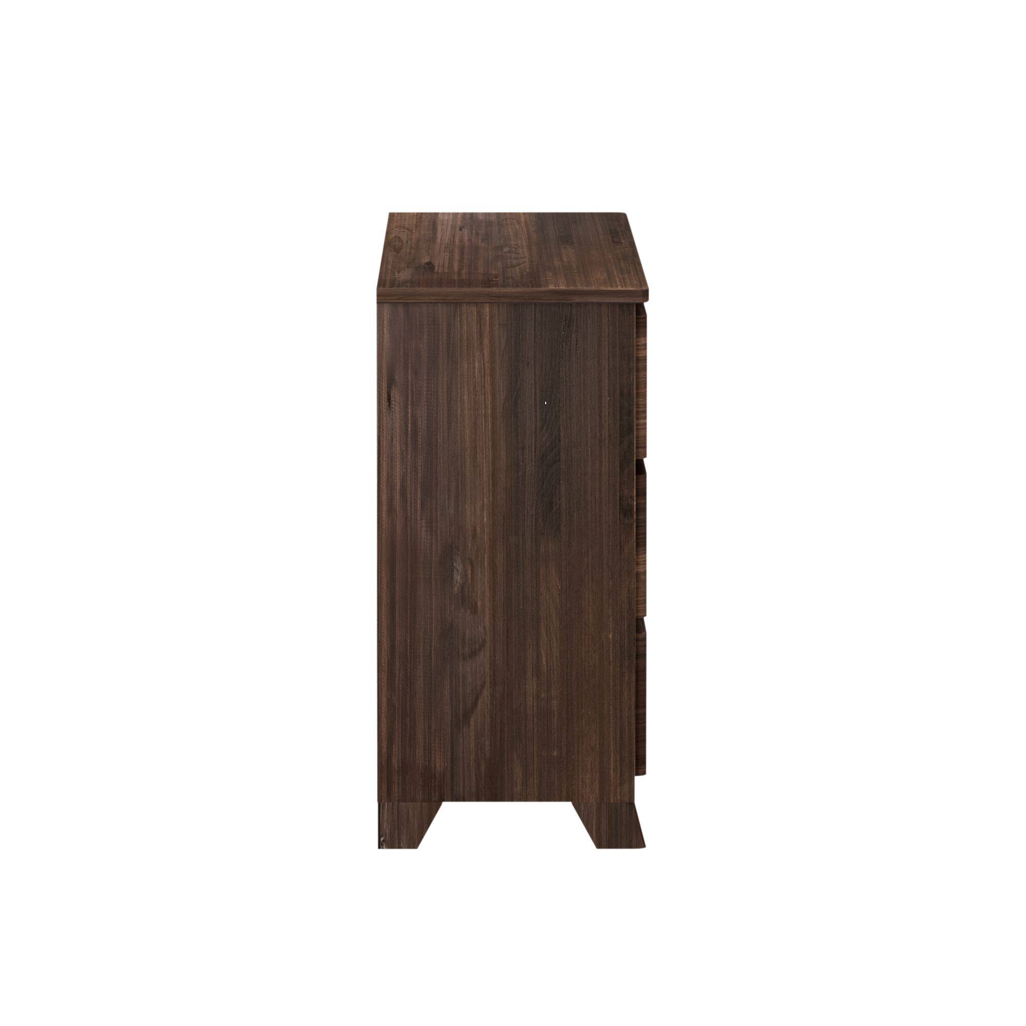 Alt View 4. Plank+Beam - Plank+Beam Modern Farmhouse 6 Drawer Dresser, Barnwood Brown - Barnwood Brown.